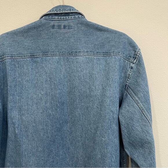 Vintage Pepe Jeans London Portobello Road W11 Denim Button Up Shirt - Small - Picture 10 of 15
